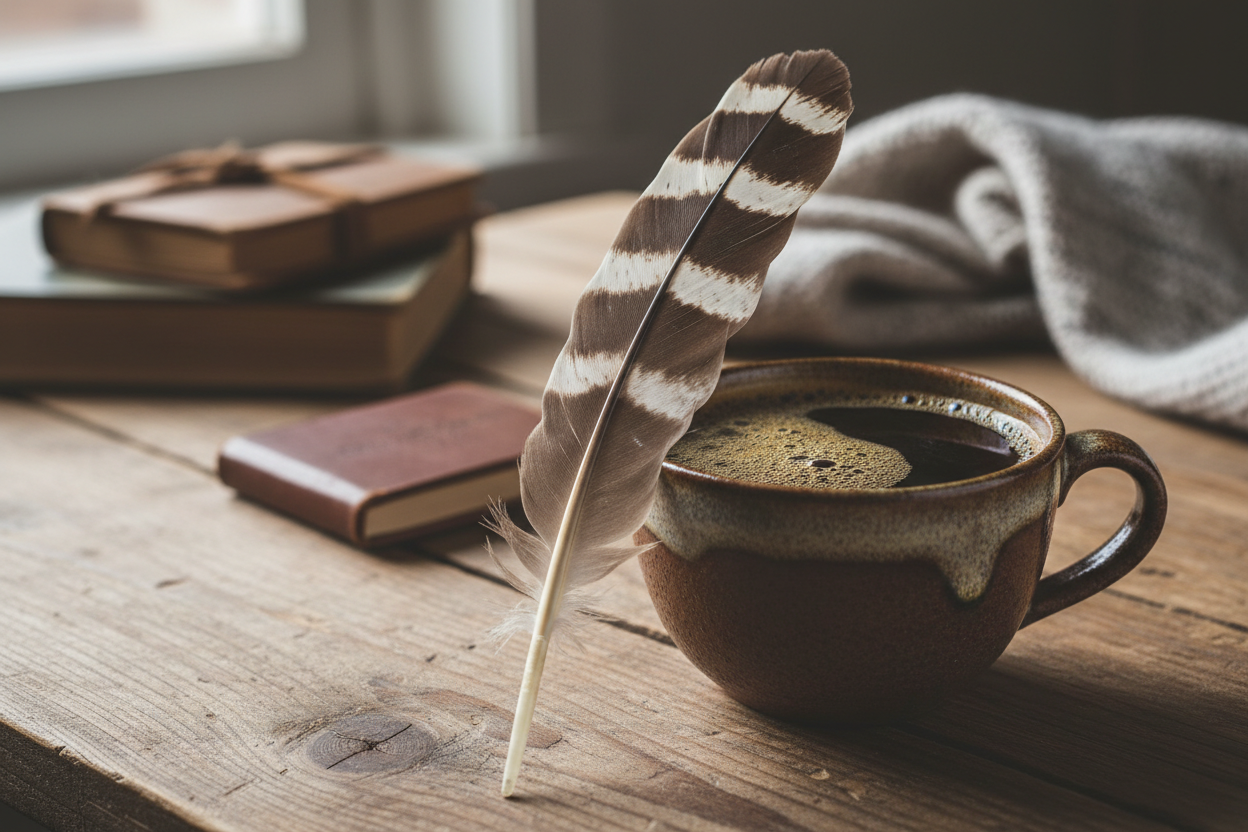 more of an eagle feather